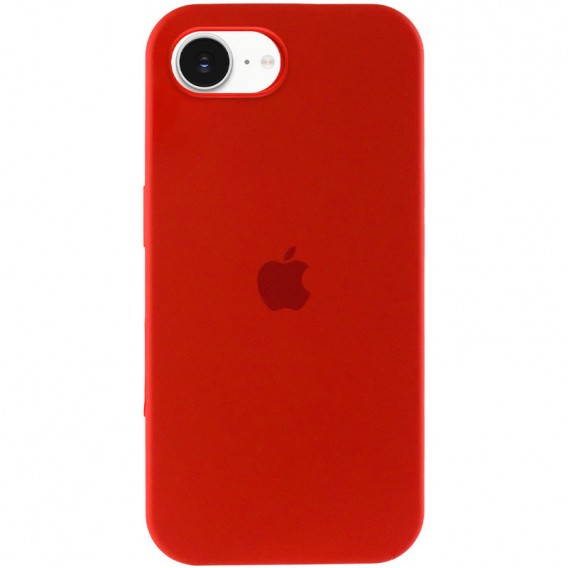 Чохол Silicone Case Full Protective (AA) для Apple iPhone 16e (6.1") Червоний / Red