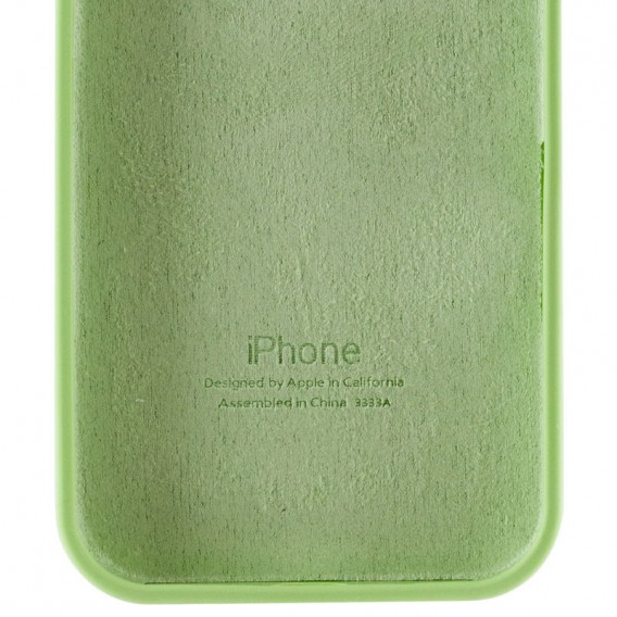 Чохол Silicone Case Full Protective (AA) для Apple iPhone 16e (6.1") М'ятний / Mint