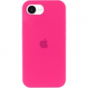 Чохол Silicone Case Full Protective (AA) для Apple iPhone 16e (6.1") Рожевий / Barbie pink