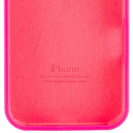 Чохол Silicone Case Full Protective (AA) для Apple iPhone 16e (6.1") Рожевий / Barbie pink - зображення 3 