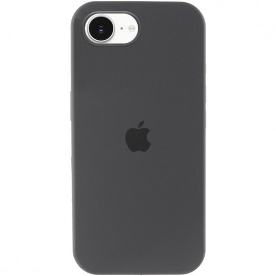 Чохол Silicone Case Full Protective (AA) для Apple iPhone 16e (6.1") Сірий / Dark Gray