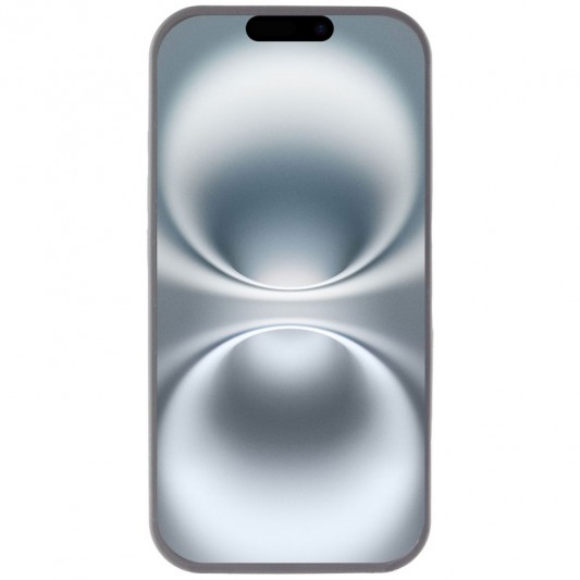 Чохол Silicone Case Full Protective (AA) для Apple iPhone 16e (6.1") Сірий / Dark Gray - зображення 3 