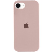 Чехол Silicone Case Full Protective (AA) Apple iPhone 16e (6.1") Розовый / Pink Sand