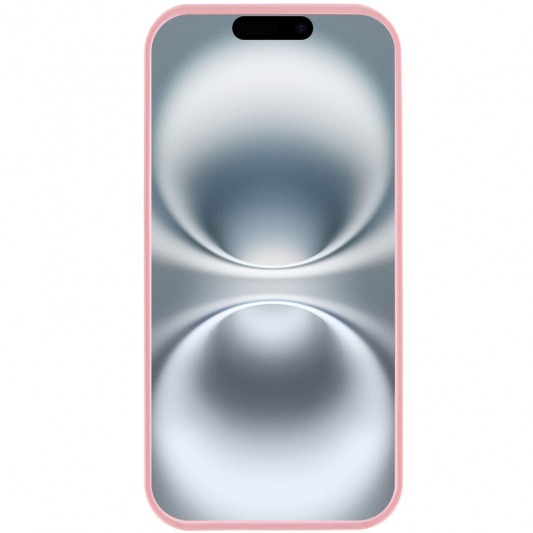 Чохол Silicone Case Full Protective (AA) для Apple iPhone 16e (6.1") Рожевий / Light pink - зображення 1 