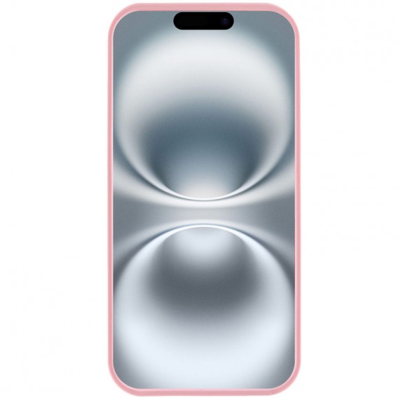 Чохол Silicone Case Full Protective (AA) для Apple iPhone 16e (6.1") Рожевий / Light pink