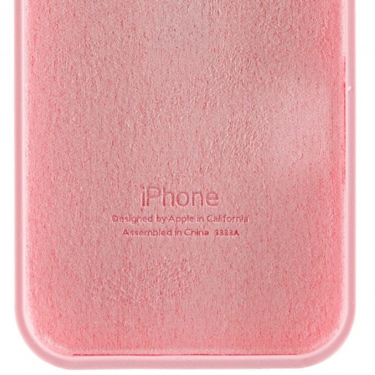 Чохол Silicone Case Full Protective (AA) для Apple iPhone 16e (6.1") Рожевий / Light pink - зображення 3 