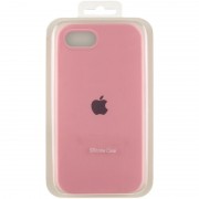 Чохол Silicone Case Full Protective (AA) для Apple iPhone 16e (6.1") Рожевий / Light pink