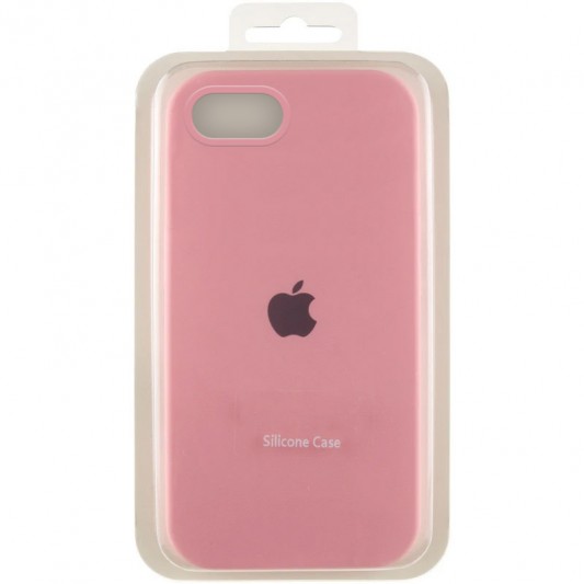 Чохол Silicone Case Full Protective (AA) для Apple iPhone 16e (6.1") Рожевий / Light pink - зображення 4 