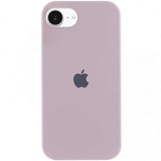 Чехол Silicone Case Full Protective (AA) для Apple iPhone 16e (6.1") Розовый / Chalk Pink