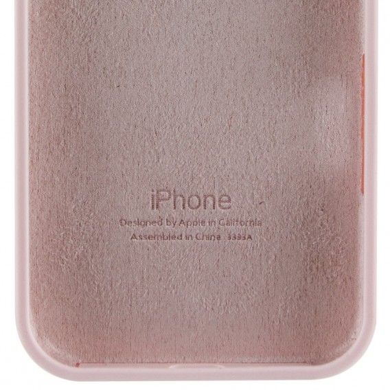 Чохол Silicone Case Full Protective (AA) для Apple iPhone 16e (6.1") Рожевий / Chalk Pink