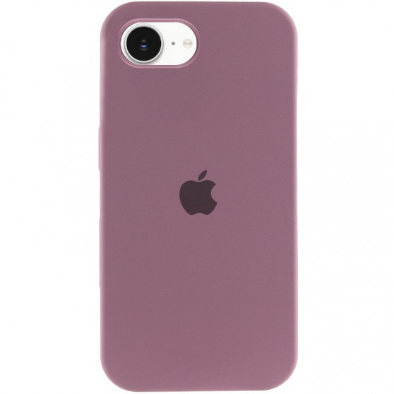 Чехол Silicone Case Full Protective (AA) для Apple iPhone 16e (6.1") Лиловый / Lilac Pride
