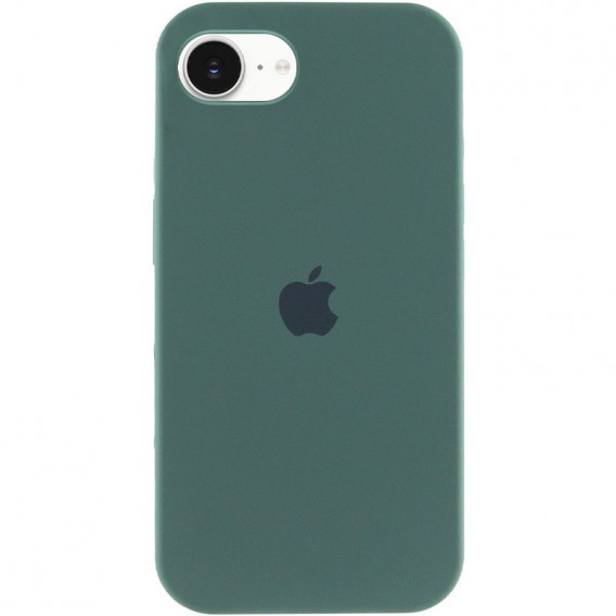 Чохол Silicone Case Full Protective (AA) для Apple iPhone 16e (6.1") Зелений / Pine green