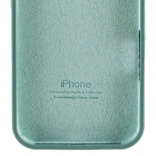 Чохол Silicone Case Full Protective (AA) для Apple iPhone 16e (6.1") Зелений / Pine green - зображення 2 