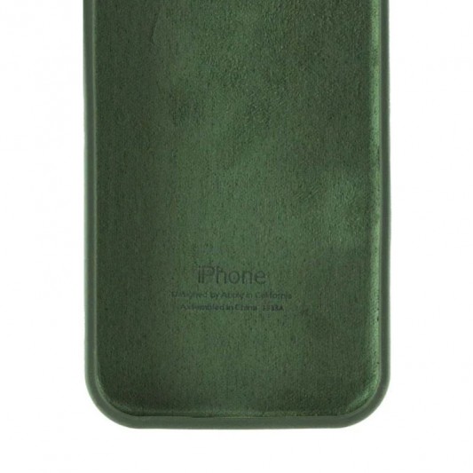 Чохол Silicone Case Full Protective (AA) для Apple iPhone 16e (6.1") Зелений / Cyprus Green - зображення 3 