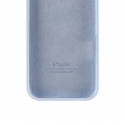 Чехол Silicone Case Full Protective (AA) для Apple iPhone 16e (6.1") Синий / Sweet Blue