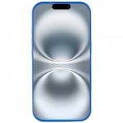 Чехол Silicone Case Full Protective (AA) для Apple iPhone 16e (6.1") Синий / Capri Blue