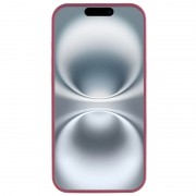 Чохол Silicone Case Full Protective (AA) для Apple iPhone 16e (6.1") Бордовий / Plum