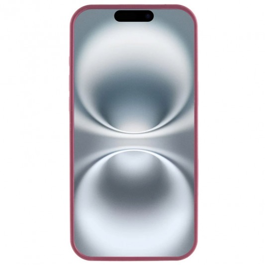 Чохол Silicone Case Full Protective (AA) для Apple iPhone 16e (6.1") Бордовий / Plum - зображення 1 