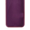 Чохол Silicone Case Full Protective (AA) для Apple iPhone 16e (6.1") Бордовий / Plum
