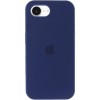 Чохол Silicone Case Full Protective (AA) для Apple iPhone 16e (6.1") Синій / Deep navy