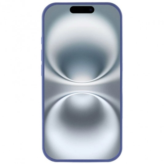 Чохол Silicone Case Full Protective (AA) для Apple iPhone 16e (6.1") Синій / Deep navy - зображення 1 