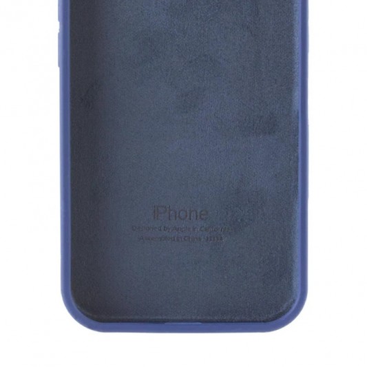 Чохол Silicone Case Full Protective (AA) для Apple iPhone 16e (6.1") Синій / Deep navy - зображення 2 