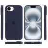 Чохол Silicone Case Full Protective (AA) для Apple iPhone 16e (6.1") Темно-синій / Midnight blue