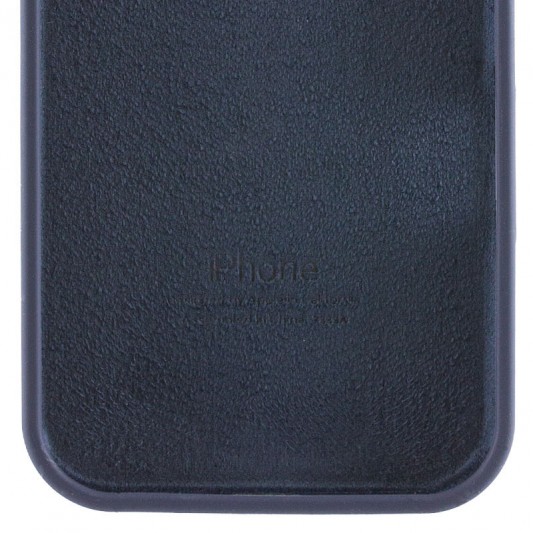 Чохол Silicone Case Full Protective (AA) для Apple iPhone 16e (6.1") Темно-синій / Midnight blue - зображення 3 