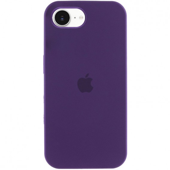 Чехол Silicone Case Full Protective (AA) для Apple iPhone 16e (6.1") Фиолетовый / Amethyst