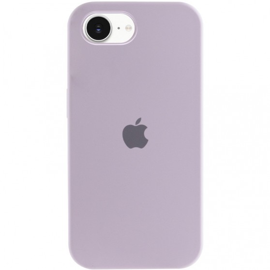Чехол Silicone Case Full Protective (AA) для Apple iPhone 16e (6.1") Сиреневый / Lilac