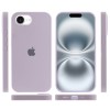 Чохол Silicone Case Full Protective (AA) для Apple iPhone 16e (6.1") Бузковий / Lilac