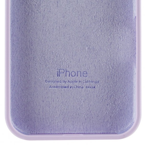 Чохол Silicone Case Full Protective (AA) для Apple iPhone 16e (6.1") Бузковий / Lilac
