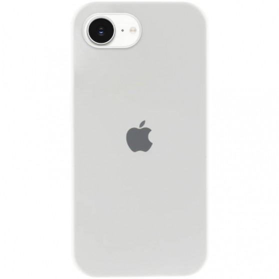 Чехол Silicone Case Full Protective (AA) для iPhone 16e (6.1") Белый / White