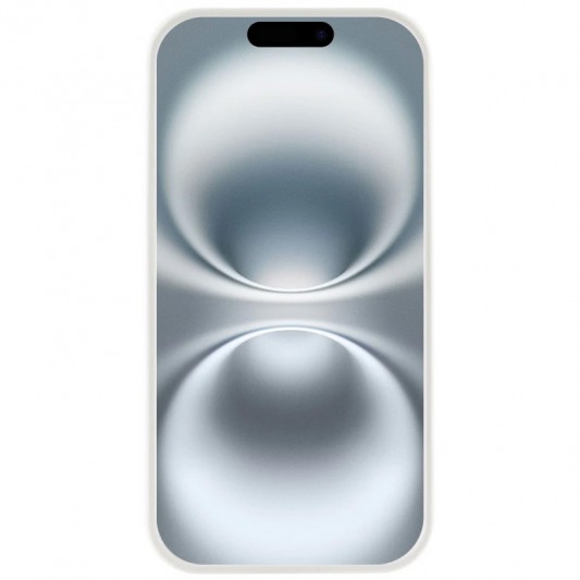 Чохол Silicone Case Full Protective (AA) для Apple iPhone 16e (6.1") Білий / White - зображення 1 