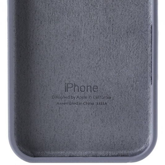 Чохол Silicone Case Full Protective (AA) для Apple iPhone 16e (6.1") Сірий / Lavender Gray - зображення 2 