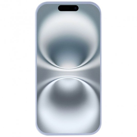 Чохол Silicone Case Full Protective (AA) для Apple iPhone 16e (6.1") Блакитний / Lilac Blue - зображення 1 