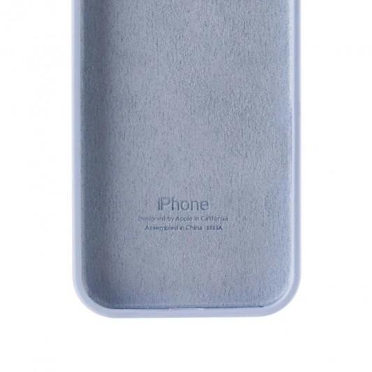 Чохол Silicone Case Full Protective (AA) для Apple iPhone 16e (6.1") Блакитний / Lilac Blue - зображення 3 