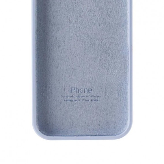 Чохол Silicone Case Full Protective (AA) для Apple iPhone 16e (6.1") Блакитний / Lilac Blue