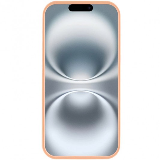 Чохол Silicone Case Full Protective (AA) для Apple iPhone 16e (6.1") Помаранчевий / Cantaloupe - зображення 1 