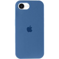 Чохол Silicone Case Full Protective (AA) для Apple iPhone 16e (6.1") Синій / Blue Jay