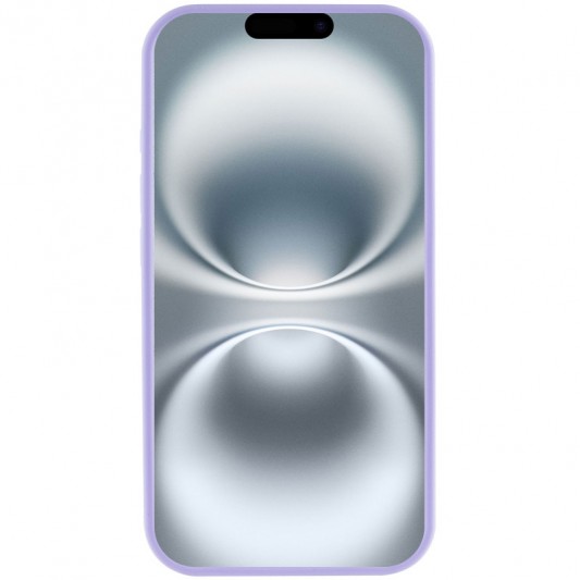 Чохол Silicone Case Full Protective (AA) для Apple iPhone 16e (6.1") Бузковий / Dasheen - зображення 1 