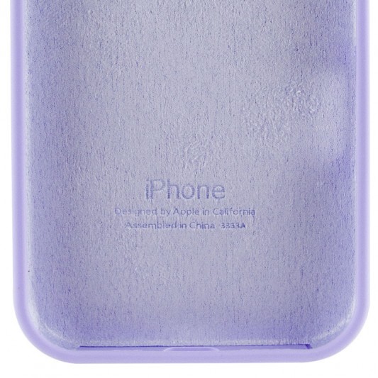 Чохол Silicone Case Full Protective (AA) для Apple iPhone 16e (6.1") Бузковий / Dasheen - зображення 3 