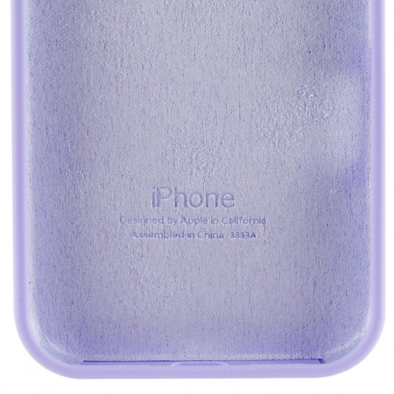 Чохол Silicone Case Full Protective (AA) для Apple iPhone 16e (6.1") Бузковий / Dasheen