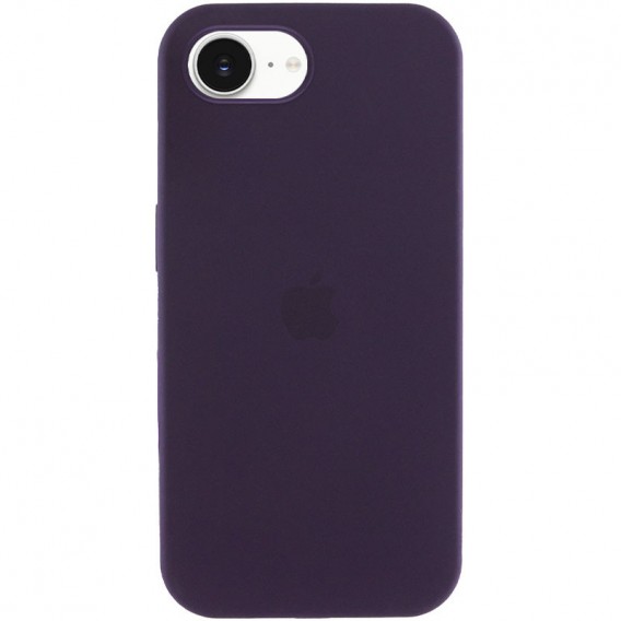 Чохол Silicone Case Full Protective (AA) для Apple iPhone 16e (6.1") Фіолетовий / Elderberry