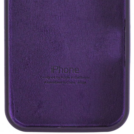 Чохол Silicone Case Full Protective (AA) для Apple iPhone 16e (6.1") Фіолетовий / Elderberry