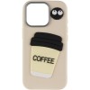 Чохол TPU Leather Toys для Apple iPhone 11 Pro (5.8") Coffee / Sand