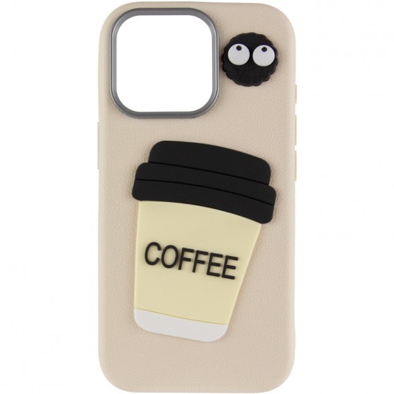 Чохол TPU Leather Toys для Apple iPhone 11 Pro Max (6.5") Coffee / Sand Чохол TPU Leather Toys для Apple iPhone 11 Pro Max (6.5") Coffee / Sand