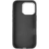 Чохол TPU Leather Toys для Apple iPhone 15 Pro Max (6.7") Coffee / Black