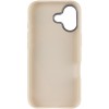 Чохол TPU Leather Toys для Apple iPhone 16 (6.1") Coffee / Sand