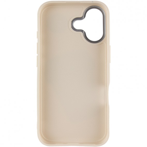 Чохол TPU Leather Toys для Apple iPhone 16 (6.1") Coffee / Sand